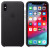 Чохол-накладка (шкіряний) Apple iPhone XS Leather Case Black (MRWM2)