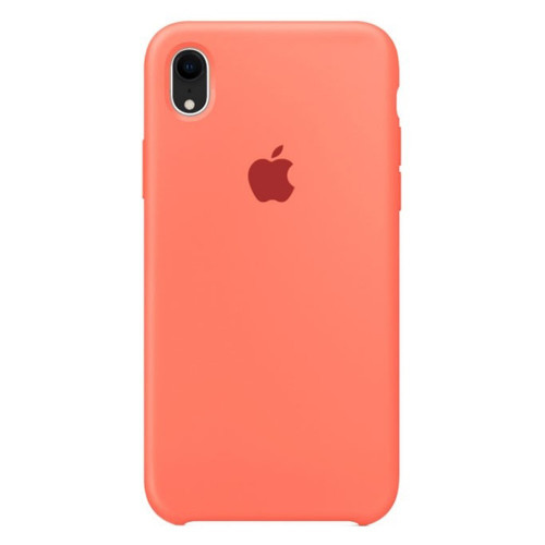 Чехол-накладка (силиконовый) для iPhone XR Silicone Case High Copy Nectarine