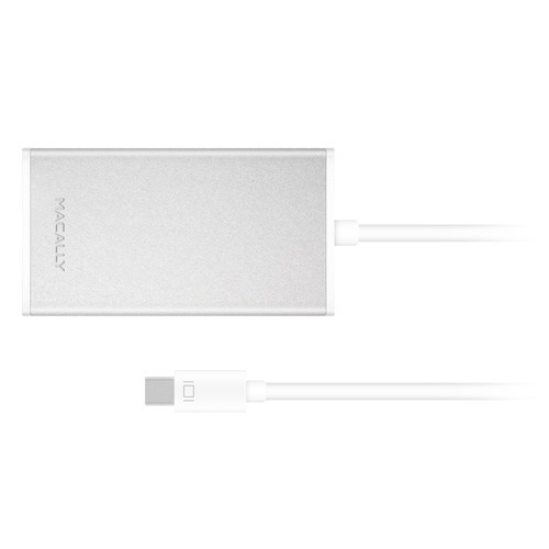 Macally Mini DisplayPort to HDMI/VGA/DVI 4K Adapter (MD-3N1-4K)