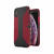Чехол-накладка (пластиковый) Apple iPhone X Speck Presidio Grip Black/Dark Poppy Red (SP-103131-C305)