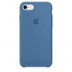 Чохол-накладка (силіконовий) для Apple iPhone 8/7 Silicone Case Denim Blue (MRFR2)