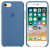 Чохол-накладка (силіконовий) для Apple iPhone 8/7 Silicone Case Denim Blue (MRFR2)