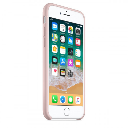 Чохол-накладка (силіконовий) для Apple iPhone 8/7 Silicone Case Pink Sand (MQGQ2)