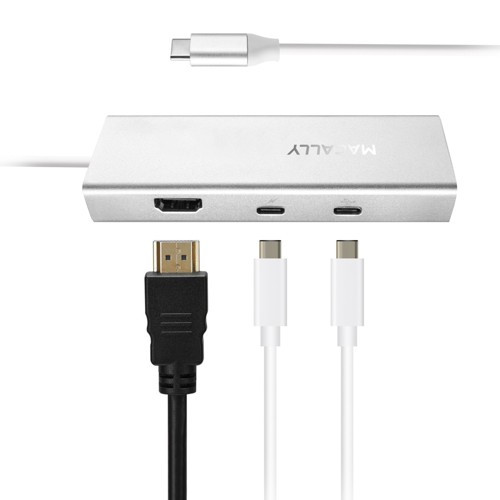 Macally USB-C to 2x USB-A/USB-C/4K HDMI/Ethernet (UCDOCK)