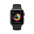 Apple Watch Series 3 GPS 38mm Space Gray Aluminum with Black Sport Band (MTF02)