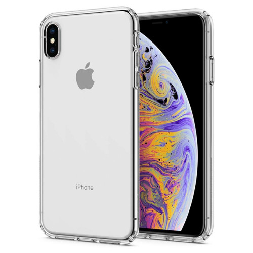 Чохол-накладка (силіконовий) Apple iPhone XS Max Spigen Liquid Crystal Clear (065CS25122)