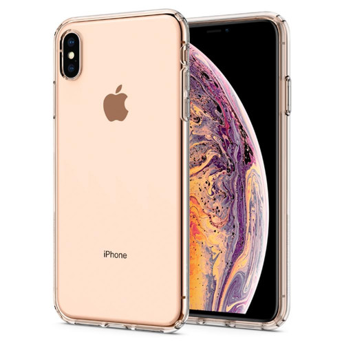 Чохол-накладка (силіконовий) Apple iPhone XS Max Spigen Liquid Crystal Clear (065CS25122)