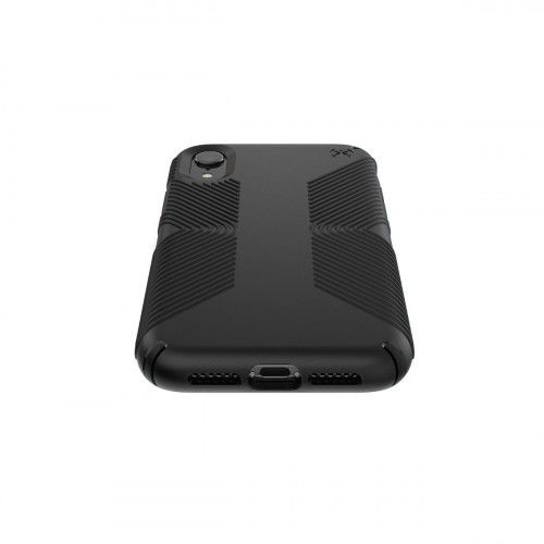Чехол-накладка (пластиковый) Apple iPhone XR Speck Presidio Grip Black/Black (SP-117059-1050)