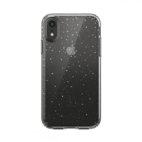 Чехол-накладка (пластиковый) Apple iPhone XR Speck Presidio Clear/Gold Glitter (SP-117068-5636)