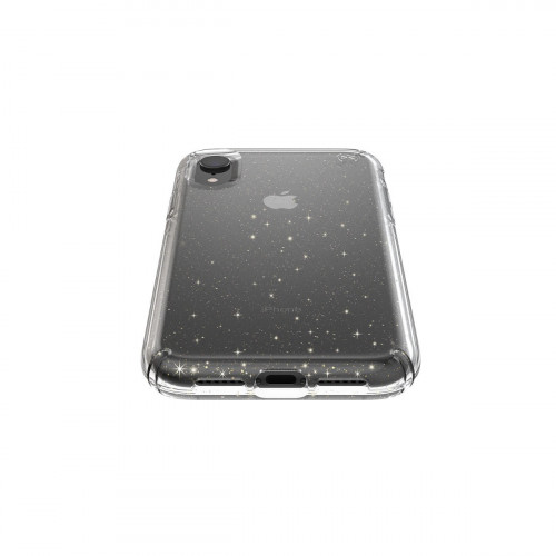 Чехол-накладка (пластиковый) Apple iPhone XR Speck Presidio Clear/Gold Glitter (SP-117068-5636)