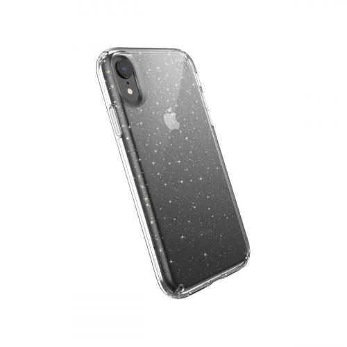 Чехол-накладка (пластиковый) Apple iPhone XR Speck Presidio Clear/Gold Glitter (SP-117068-5636)