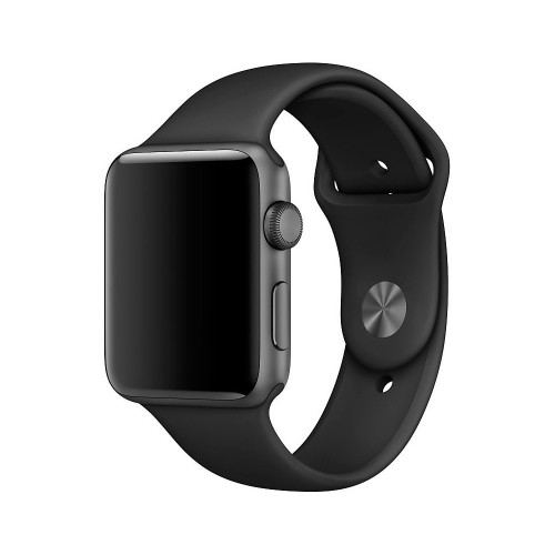 Apple Watch 42/44mm Sport Band Black with Space Gray Pin (MJ4N2)