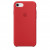 Чехол-накладка (силиконовый) для iPhone 8/7 Silicone Case High Copy RED