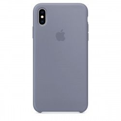 Чохол-накладка (силіконовий) Apple iPhone XS Max Silicone Case Lavender Gray (MTFH2)