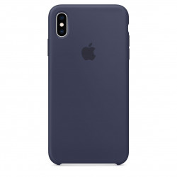 Чохол-накладка (силіконовий) Apple iPhone XS Max Silicone Case Midnight Blue (MRWG2)