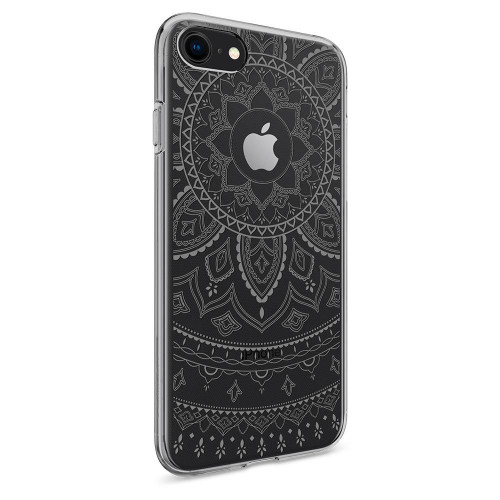 Чехол-накладка (силиконовый) Apple iPhone 8/7 Spigen Liquid Crystal Shine Clear (042CS20959)