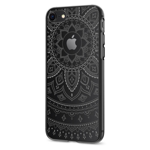 Чехол-накладка (силиконовый) Apple iPhone 8/7 Spigen Liquid Crystal Shine Clear (042CS20959)