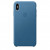 Чехол-накладка (кожаный) Apple iPhone XS Max Leather Case Cape Cod Blue (MTEW2)