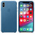 Чехол-накладка (кожаный) Apple iPhone XS Max Leather Case Cape Cod Blue (MTEW2)