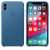 Чехол-накладка (кожаный) Apple iPhone XS Max Leather Case Cape Cod Blue (MTEW2)