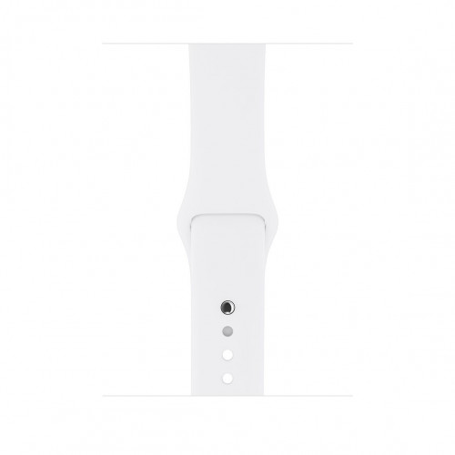 Apple Watch Series 3 GPS 42mm Silver Aluminum with White Sport Band (MTF22)