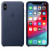 Чохол-накладка (шкіряний) Apple iPhone XS Max Leather Case Midnight Blue (MRWU2)