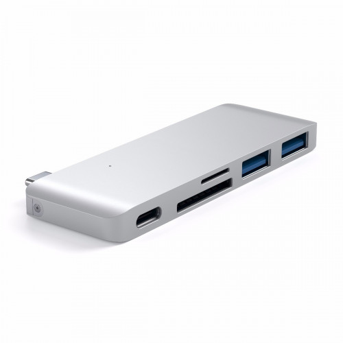 Satechi Type-C USB 3.0 Passthrough Hub Silver (ST-TCUPS)