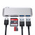 Satechi Type-C USB 3.0 Passthrough Hub Silver (ST-TCUPS)