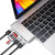 Satechi Type-C USB 3.0 Passthrough Hub Silver (ST-TCUPS)