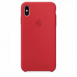 Чохол-накладка (силіконовий) для iPhone XS Max Silicone Case High Copy RED