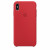 Чехол-накладка (силиконовый) для iPhone XS Max Silicone Case High Copy RED