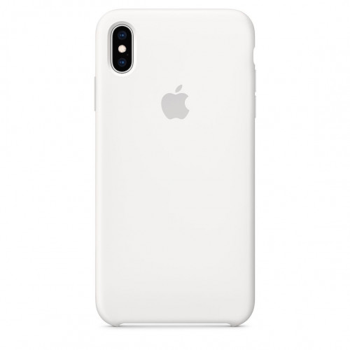 Чехол-накладка (силиконовый) для iPhone XS Max Silicone Case High Copy White