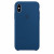 Чохол-накладка (силіконовий) для iPhone XS Silicone Case High Copy Blue Horizon