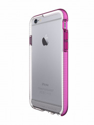 Чохол-бампер (пластиковий) Apple iPhone 6/6s Tech21 Evo Band Case Pink/White (T21-5002)
