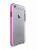 Чохол-бампер (пластиковий) Apple iPhone 6/6s Tech21 Evo Band Case Pink/White (T21-5002)