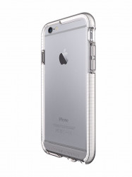 Чохол-бампер (пластиковий) Apple iPhone 6/6s Tech21 Evo Band Case Clear/White (T21-5001)