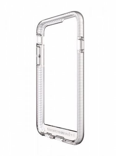 Чехол-бампер (пластиковый) Apple iPhone 6/6s Tech21 Evo Band Case Clear/White (T21-5001)