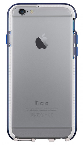 Чохол-бампер (пластиковий) Apple iPhone 6/6s Tech21 Evo Band Case Blue/White (T21-5003)