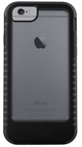 Чехол-накладка (силиконовый) Apple iPhone 6/6s Plus Tech21 Patriot Black (T21-4298)