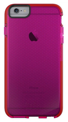 Чехол-накладка (силиконовый) Apple iPhone 6/6s Plus Tech21 Classic Check Pink (T21-4284)