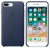 Чохол-накладка (шкіряний) Apple iPhone 7 Plus Leather Case Midnight Blue (MMYG2)