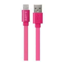 LAUT LINK Lightning to USB Cable 1.2m Pink (LAUT_LK_LTN1.2_P)