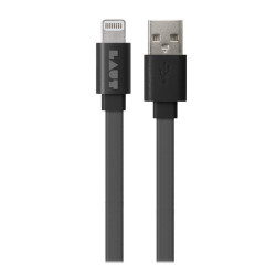 LAUT LINK Lightning to USB Cable 1.2m Black (LAUT_LK_LTN1.2_BK)