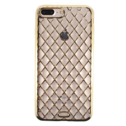 Чохол-накладка (силіконовий) Apple iPhone 7 Plus Diamond Gold