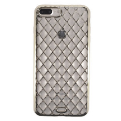 Чохол-накладка (силіконовий) Apple iPhone 7 Plus Diamond Silver