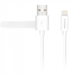 Macally Lightning to USB Cable 0.9m White (MISYNCABLEL3W)