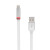 Scosche flatOUT Lightning to USB Cable with LED Indicator 1.82m White (I3FLED6WT)