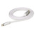 Scosche flatOUT Lightning to USB Cable with LED Indicator 1.82m White (I3FLED6WT)