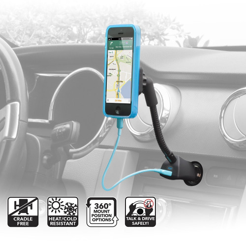Автомобильный держатель Scosche magicMOUNT Power Black (MAG12V)