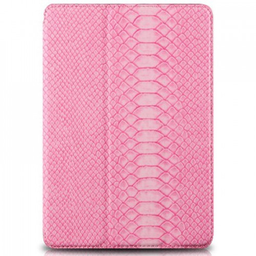 Чехол-книжка (кожаный) Apple iPad Air Verus Premium Snake Pink